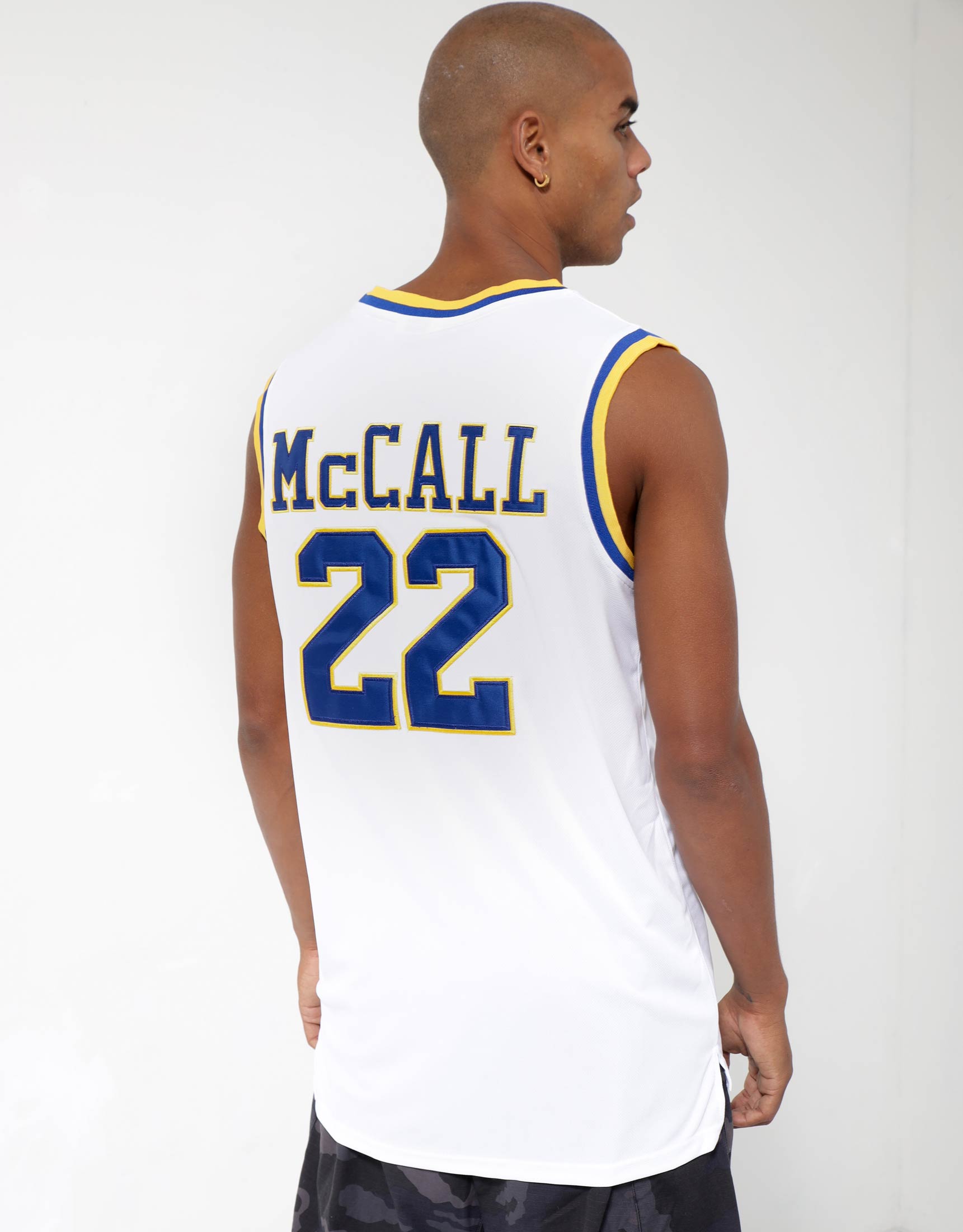 Lduk CL Men’s McCall 22 Crenshaw High School Basketball Jersey 