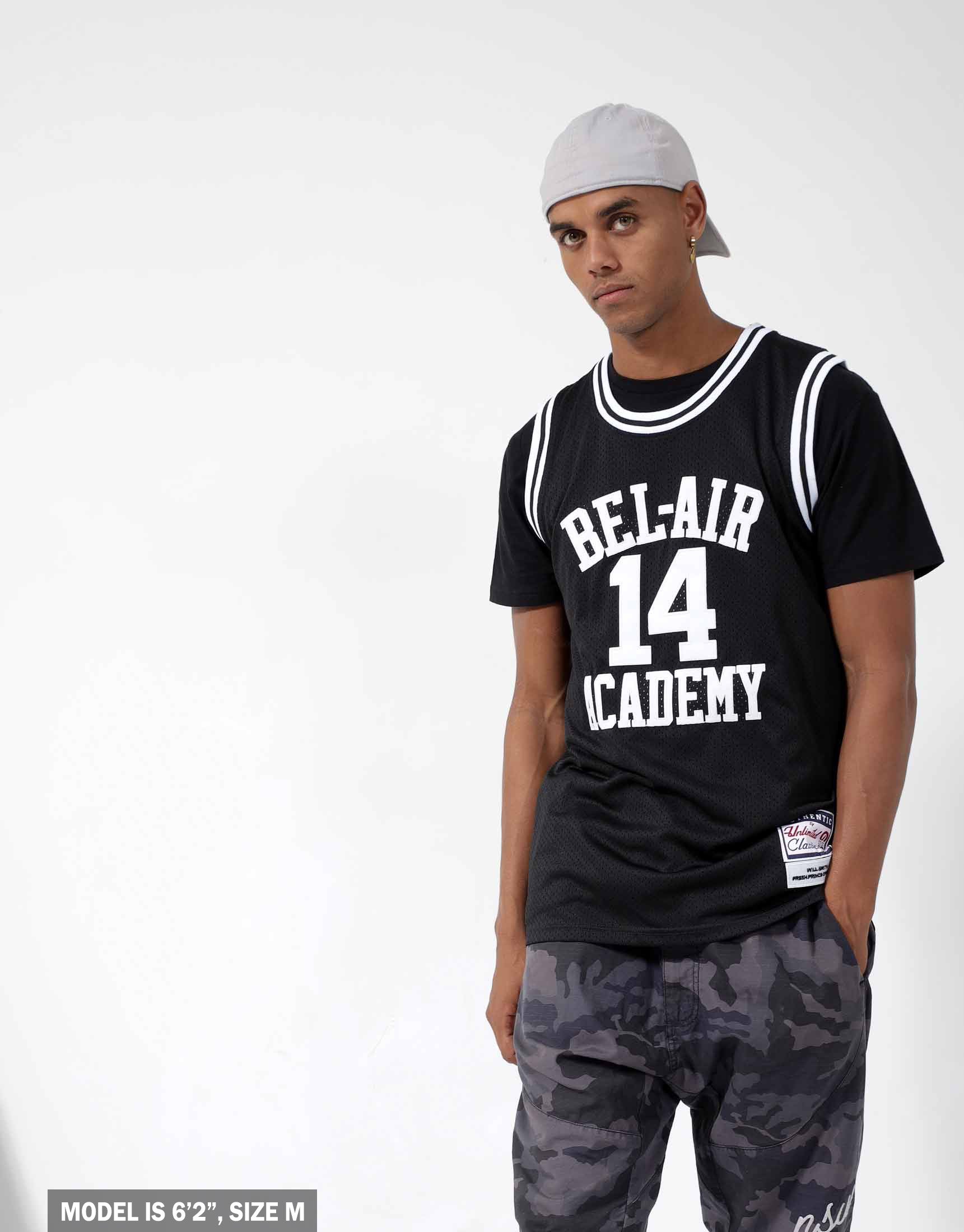 Will Smith 14 BelAir Academy Basketball Jersey 99Jersey® Official